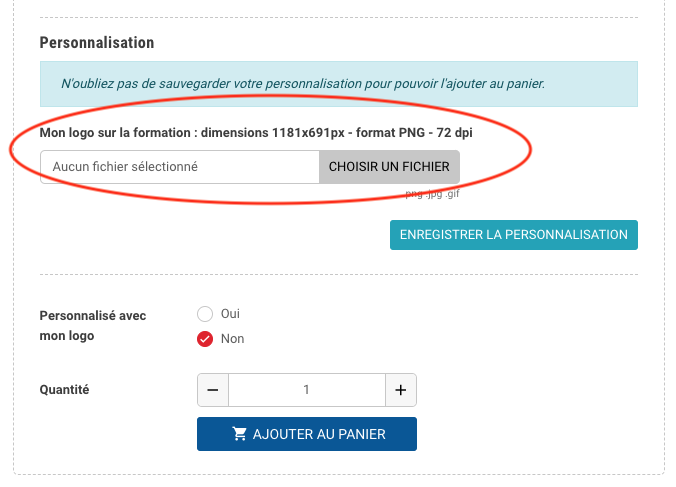 personnalisation